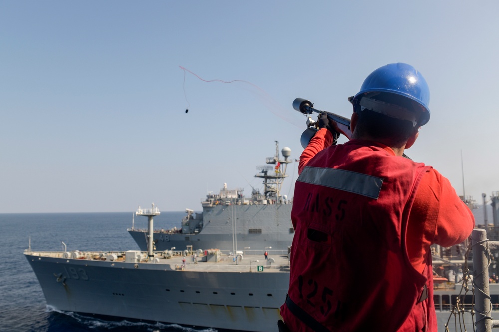 USS WASP (LHD 1) OPERATIONS AT SEA