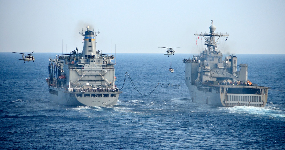 USS WASP (LHD 1) OPERATIONS AT SEA