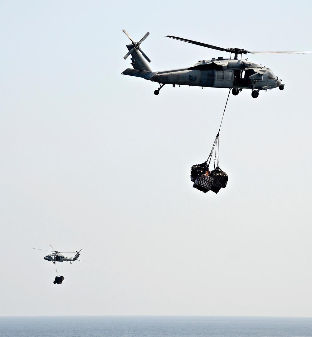 USS WASP (LHD 1) OPERATIONS AT SEA