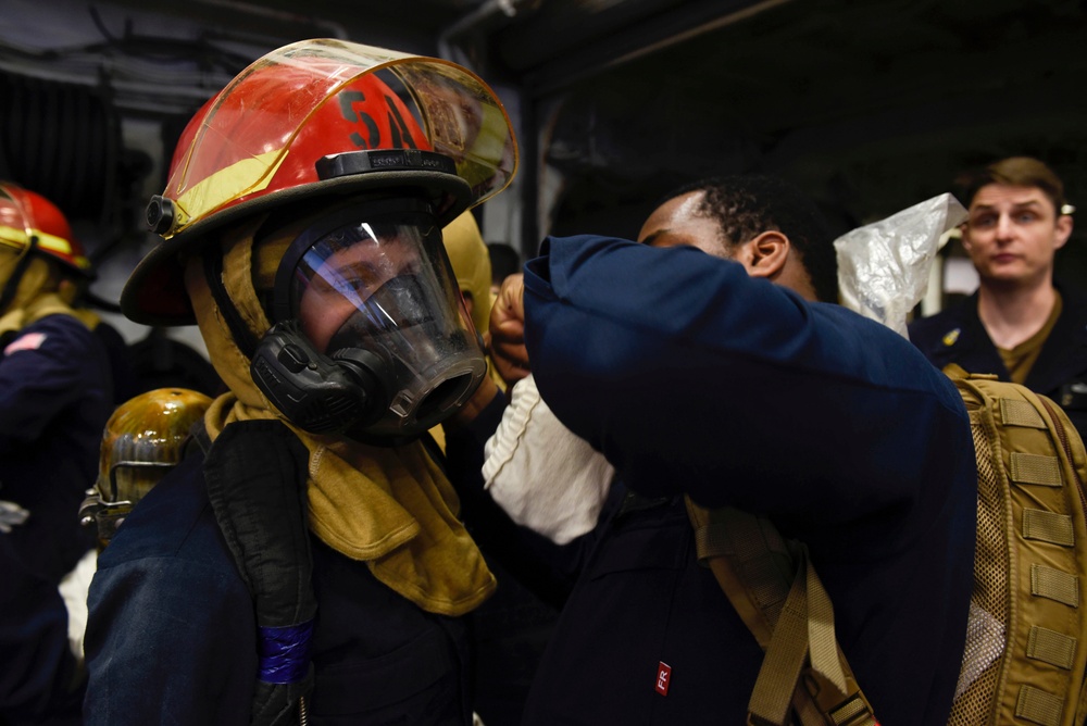 USS WASP (LHD 1) OPERATIONS AT SEA