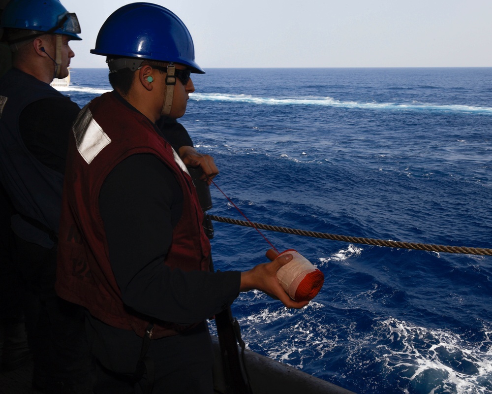 USS WASP (LHD 1) OPERATIONS AT SEA