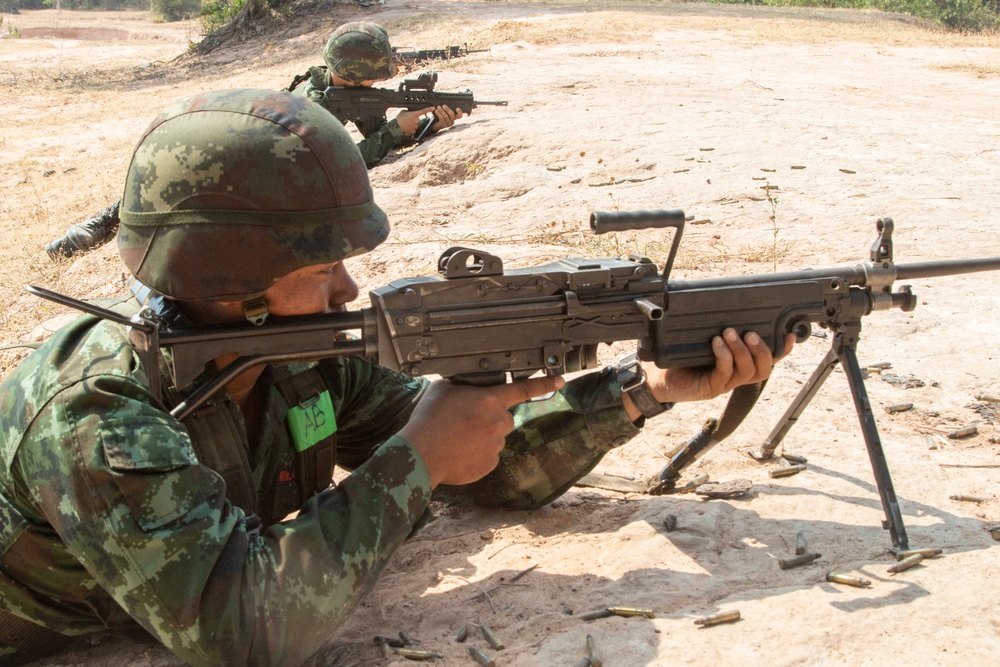 U.S, Thai soldiers hone squad-level tactics
