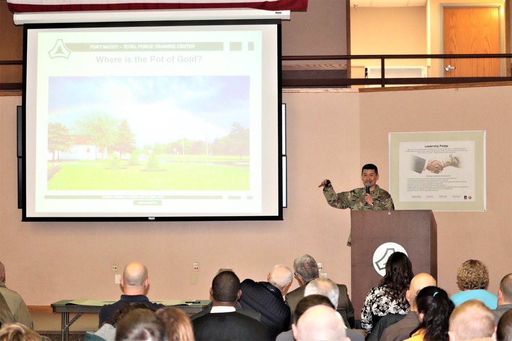 2019 Garrison Commander Workforce Briefings held at Fort McCoy