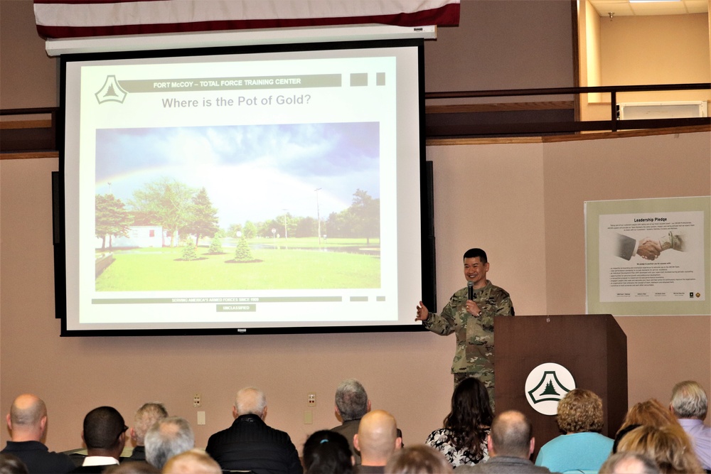 2019 Garrison Commander Workforce Briefings held at Fort McCoy