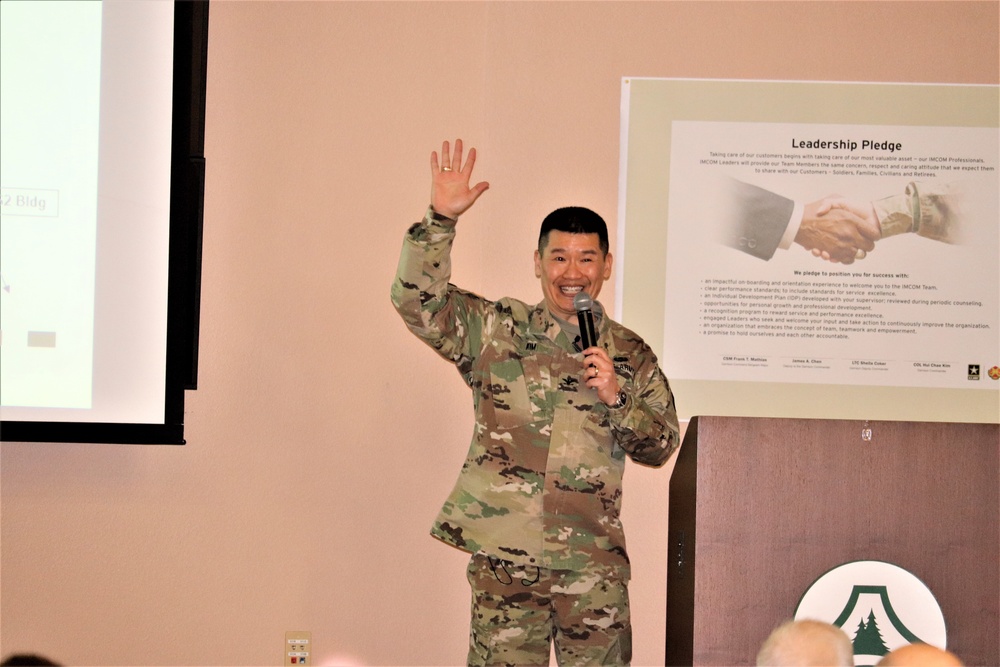 2019 Garrison Commander Workforce Briefings held at Fort McCoy