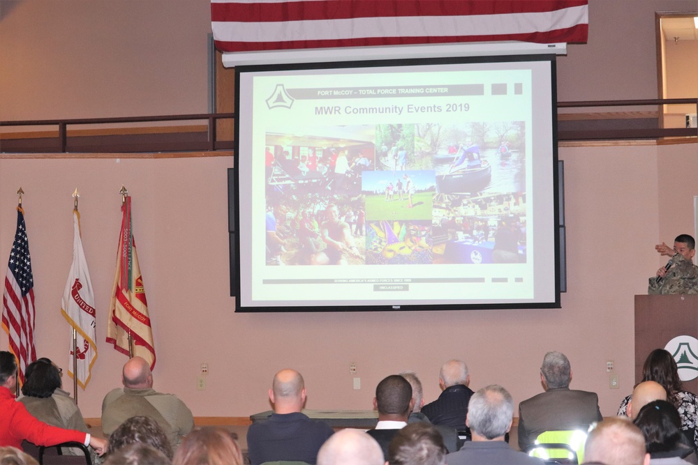 2019 Garrison Commander Workforce Briefings held at Fort McCoy