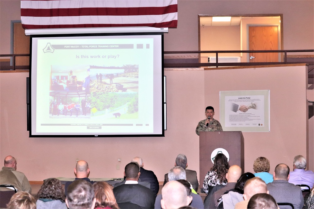 2019 Garrison Commander Workforce Briefings held at Fort McCoy