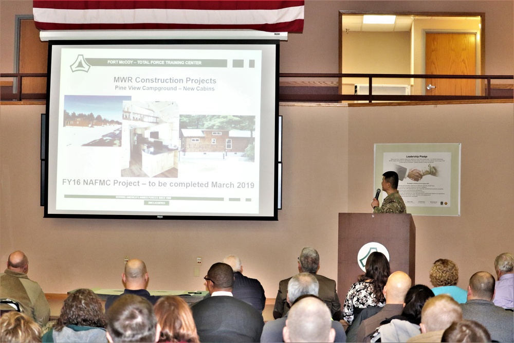 2019 Garrison Commander Workforce Briefings held at Fort McCoy