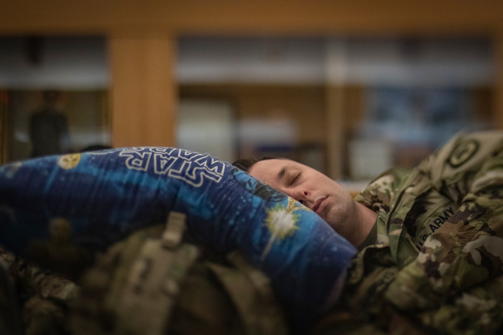 1-114th Infantry Regiment Soldiers depart for training