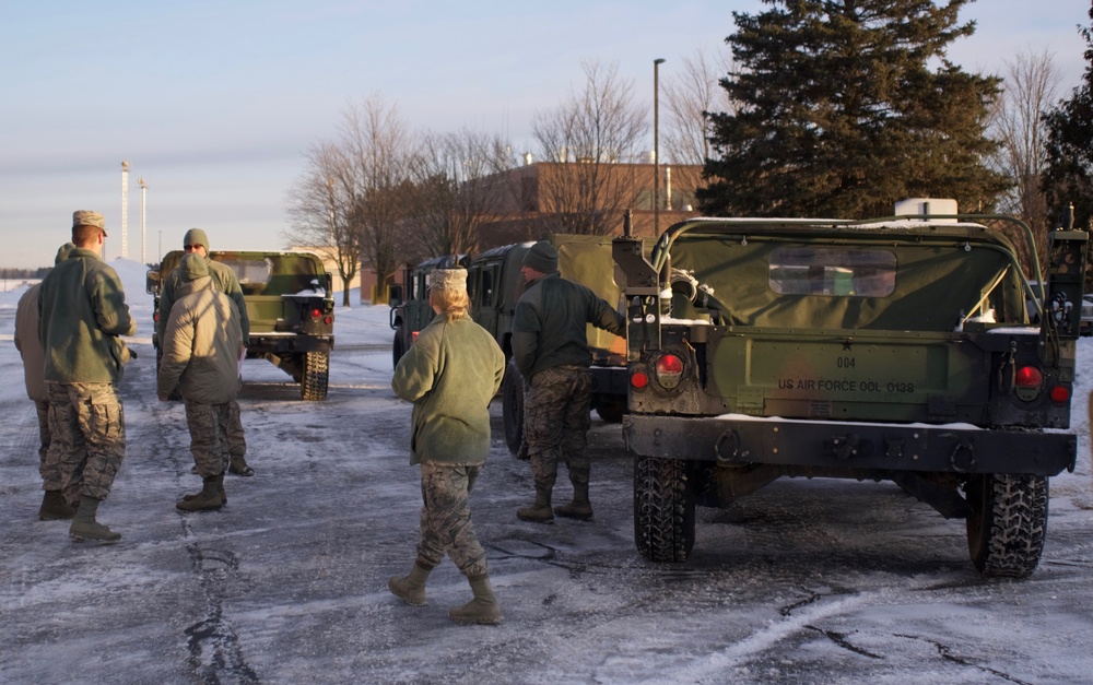 174th Attack Wing prepares for storm/ cold weather response