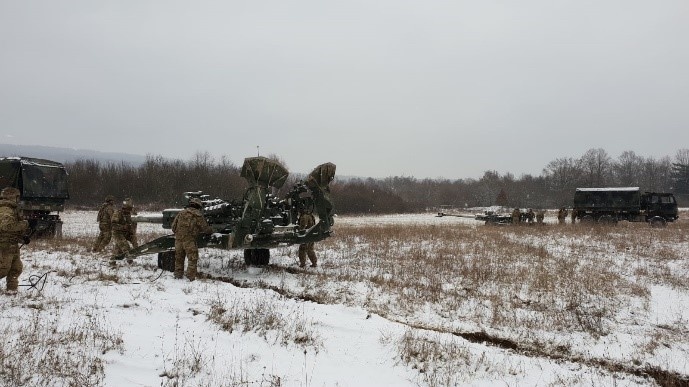 Field Artillery Squadron, 2CR completes table XII