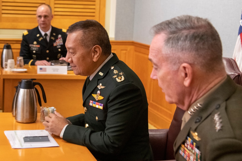 CJCS hosts his Royal Thai Counterpart