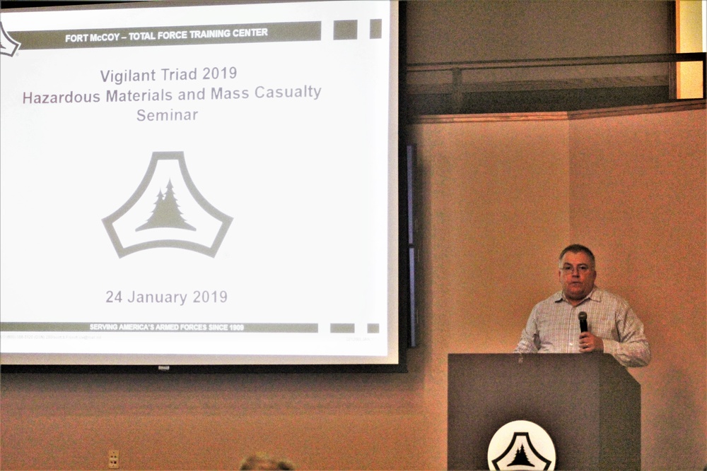 Fort McCoy holds first Vigilant Triad hazardous material, mass-casualty training seminar