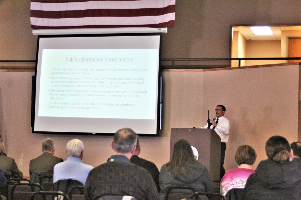 Fort McCoy holds first Vigilant Triad hazardous material, mass-casualty training seminar