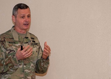 Gen. Joseph B. Berger Speaks During The U.S. Army Reserve Legal Command (USARLC) Western Region On-Site Legal Training