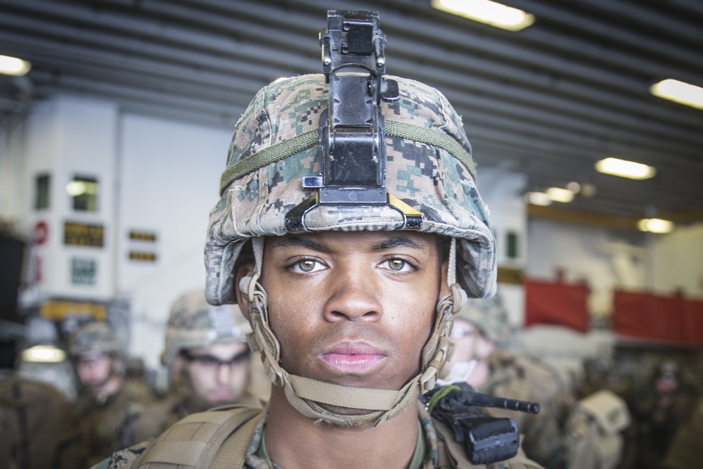 11th Marine Expeditionary Unit Call Away Drill