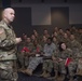 Command Sgt. Maj. Marcus Montoya Speaks During The U.S. Army Reserve Legal Command (USARLC) Western Region On-Site Legal Training