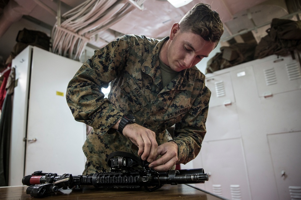11th Marine Expeditionary Unit Call Away Drill