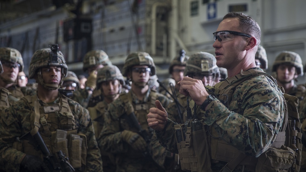 11th Marine Expeditionary Unit Call Away Drill