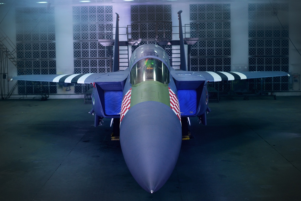 48th Fighter Wing unveils Heritage F-15