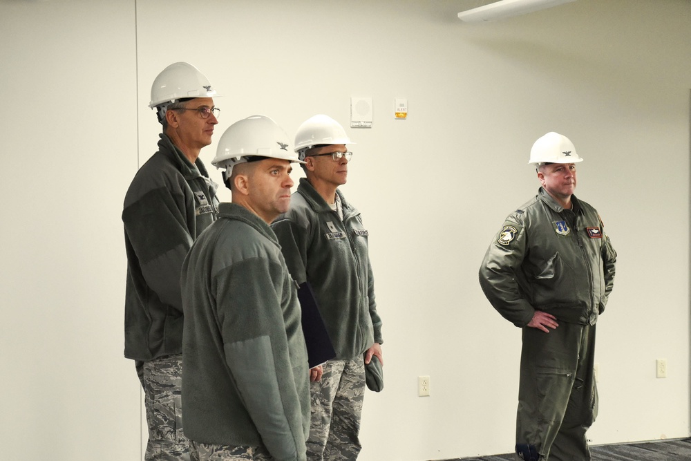 Brig. Gen Bleymaier Visits 126th Air Refueling Wing