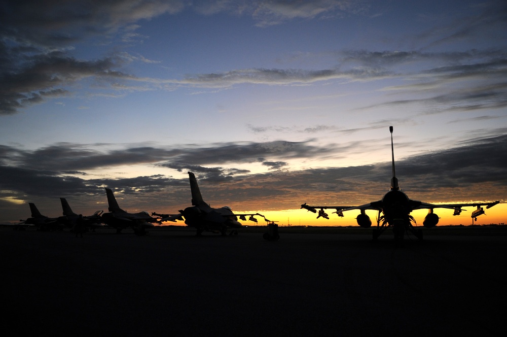 180th Fighter Wing Flies South for Training
