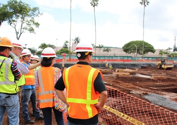 SES Caldwell views Behavioral Health/Dental Clinic construction site