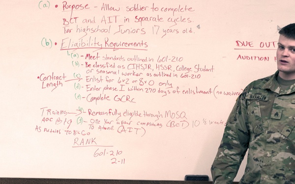 Recruiters get the basics in prep for PEC