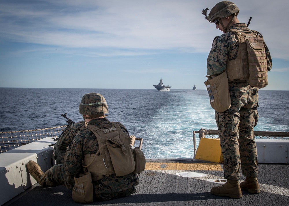 11th MEU: Strait Transit