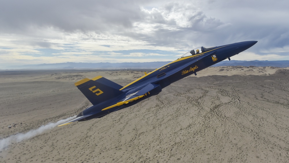 Blue Angels Practice Over El Centro