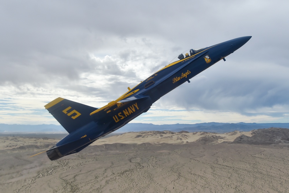 Blue Angels Practice Over El Centro