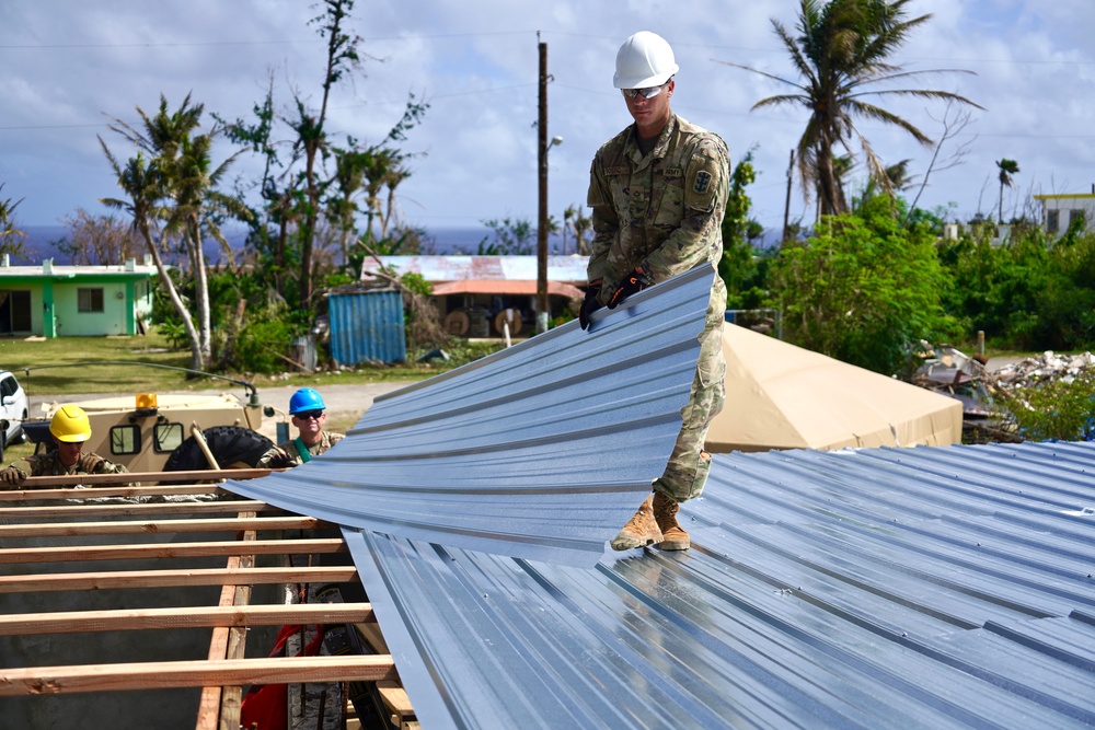 Joint Task Group Engineers - Super Typhoon Yutu Recovery Efforts