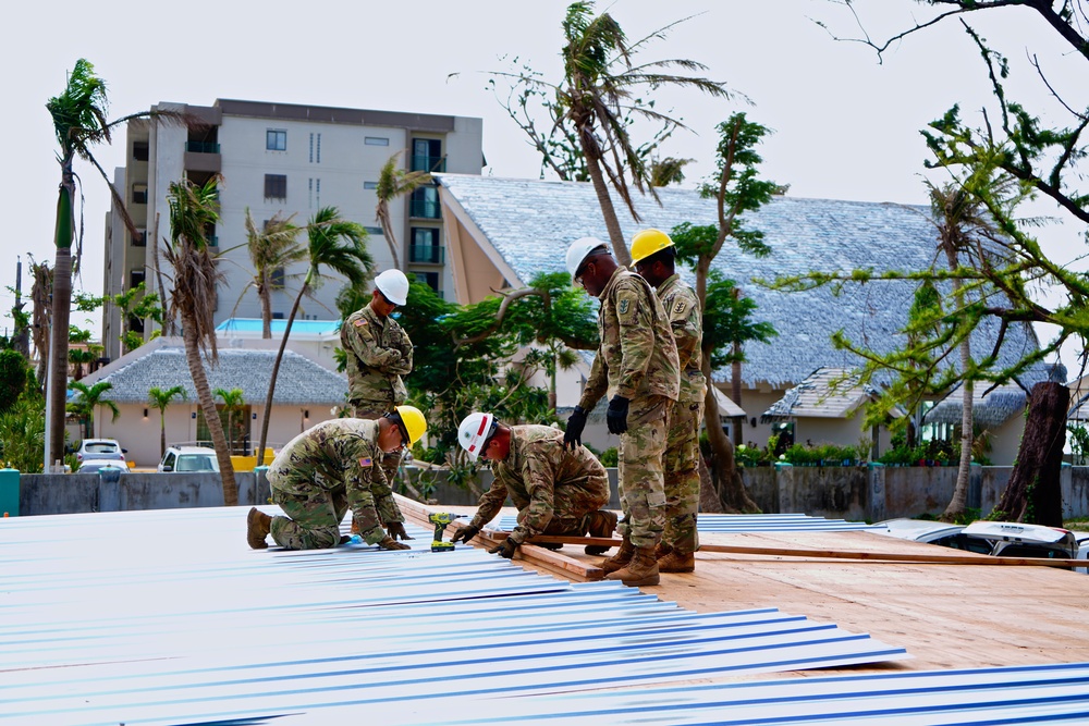 Joint Task Group Engineers - Super Typhoon Yutu Recovery Efforts