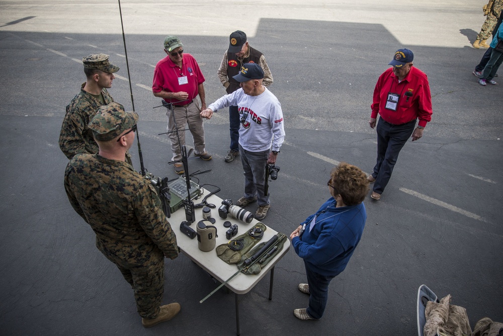 1st Marine Division veterans visit 1st Light Armored Reconnaissance Battalion