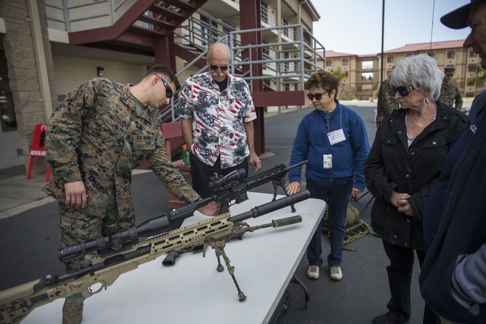 1st Marine Division veterans visit 1st Light Armored Reconnaissance Battalion