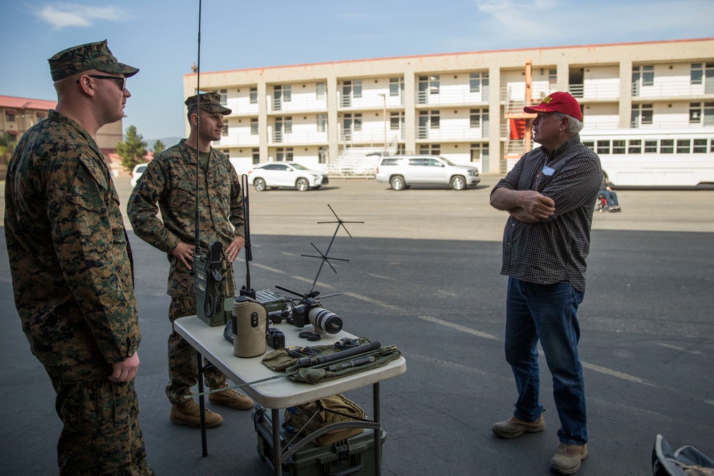 1st Marine Division veterans visit 1st Light Armored Reconnaissance Battalion