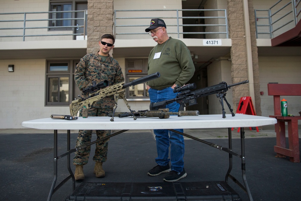 1st Marine Division veterans visit 1st Light Armored Reconnaissance Battalion