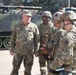 Eighth Army commanding general visits E/6-52 AMD training event