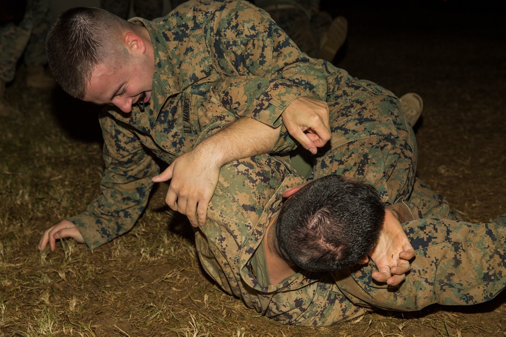 III MEF Marines grapple and ground fight