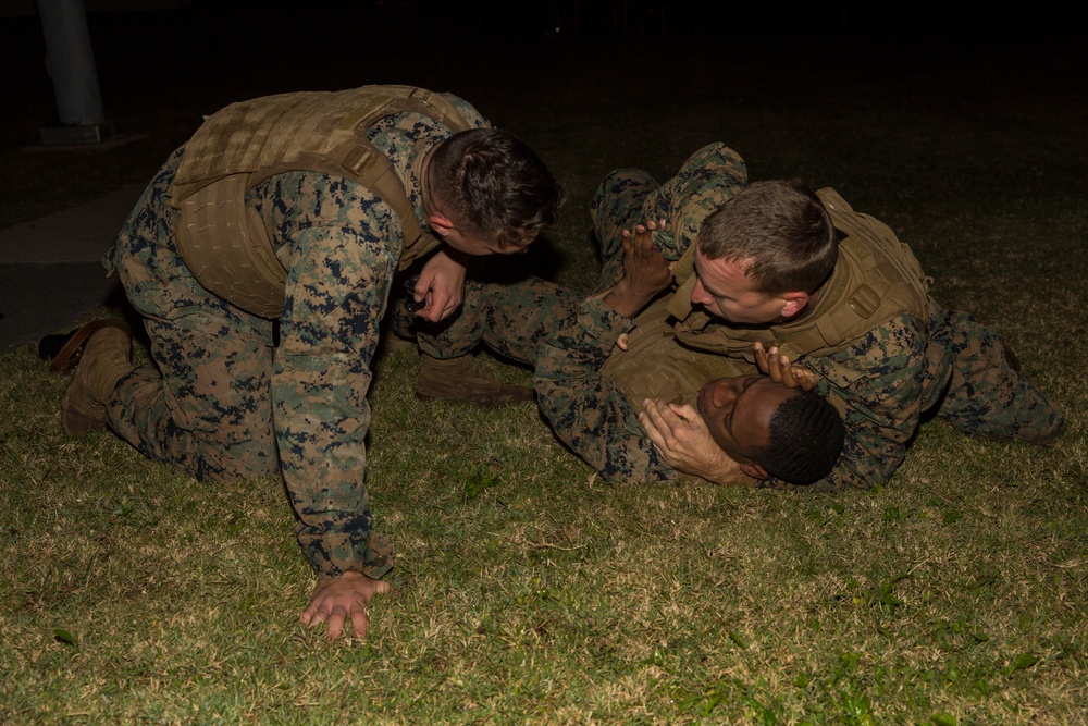 III MEF Marines grapple and ground fight