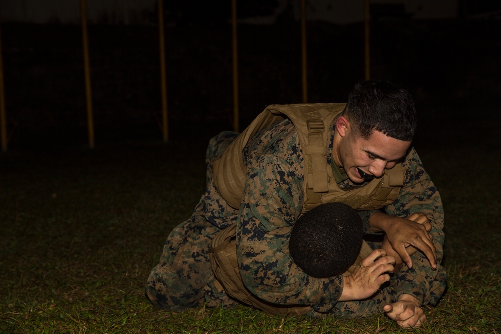 III MEF Marines grapple and ground fight