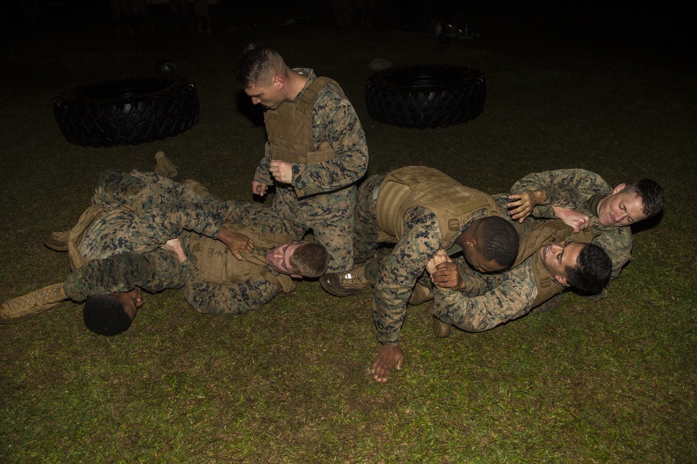 III MEF Marines grapple and ground fight