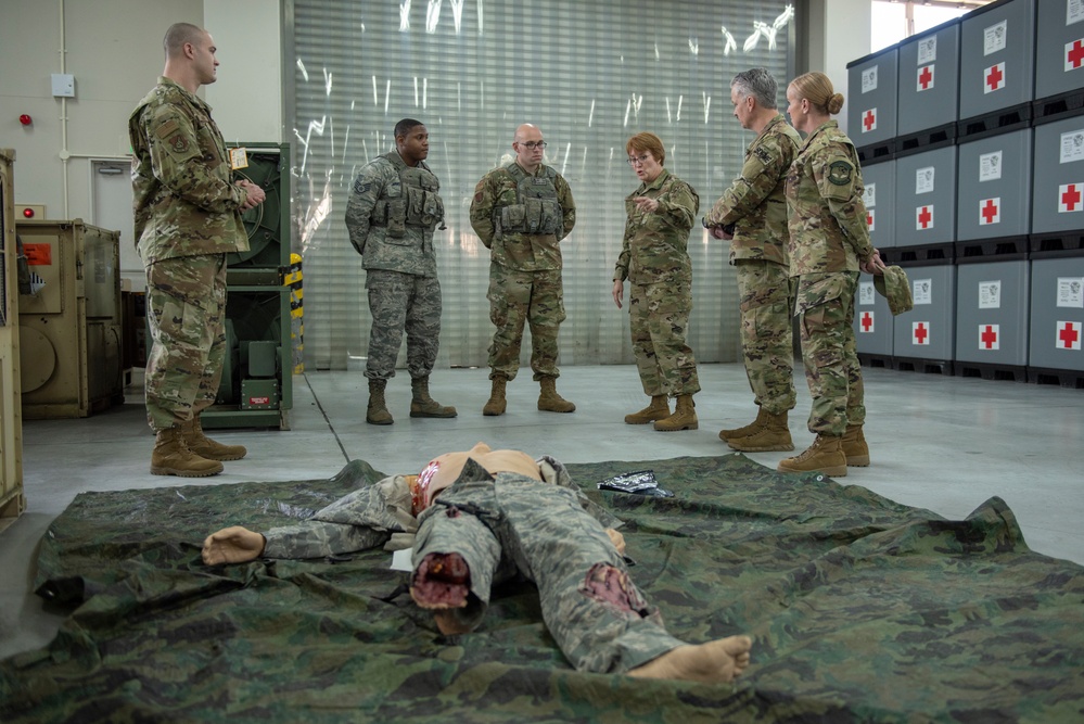 374th MDG hosts 23rd. Air Force Surgeon General