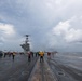 The aircraft carrier USS John C. Stennis (CVN 74) conducts flight operations