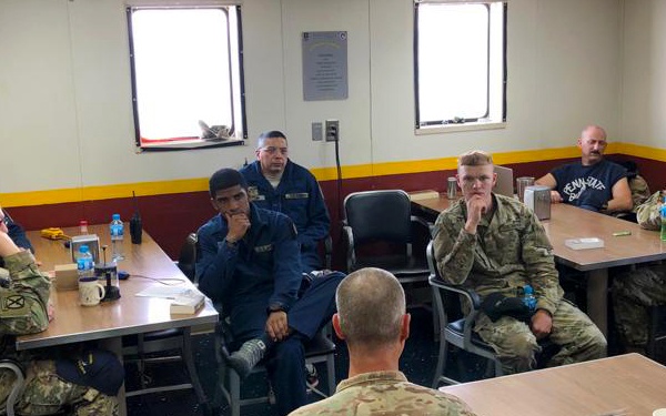 Chaplain and the LSV