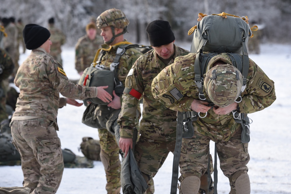 173rd Airborne Brigade and partner nations jump at Grafenwoehr