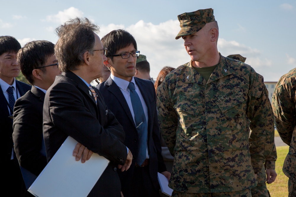 Camp Kinser and Torii Station host Okinawa Governor