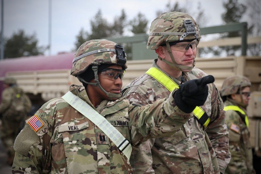 91st Brigade Engineer Battalion Railhead for Home