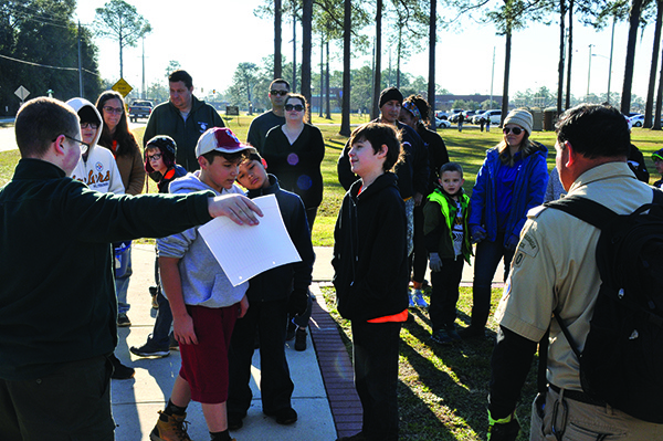 Local scouts support Warriors Walk