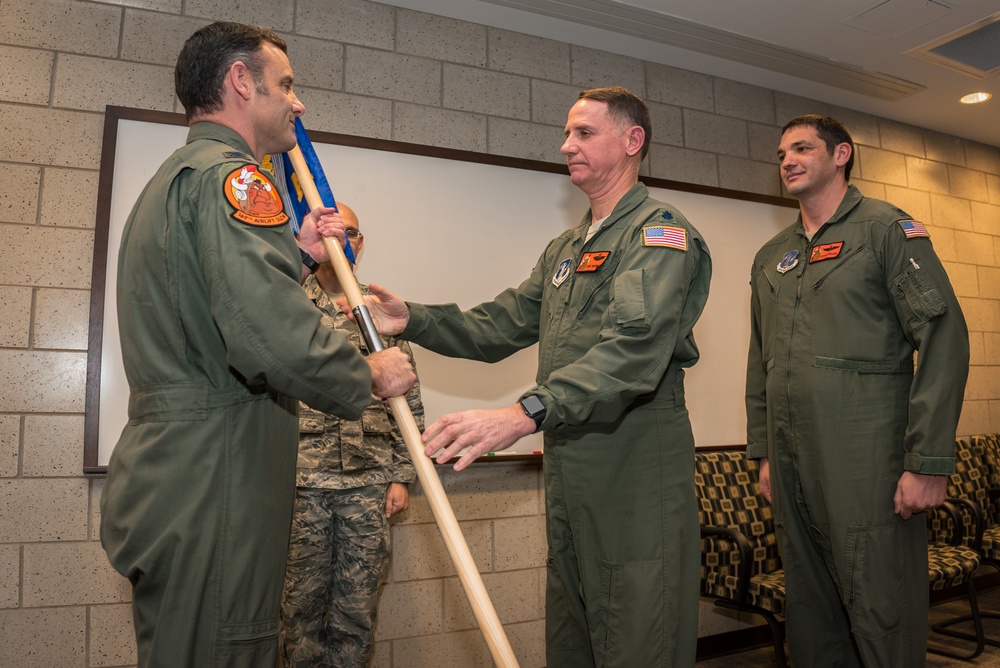 169th Airlift Squadron change of command Jan. 13, 2019